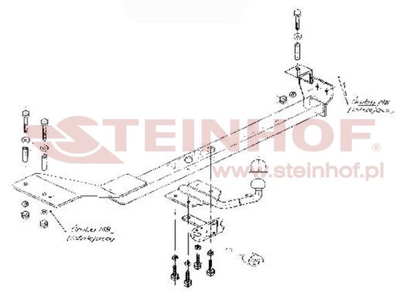Trekhaak Fiat Bravo 3D 09/1995-09/2001