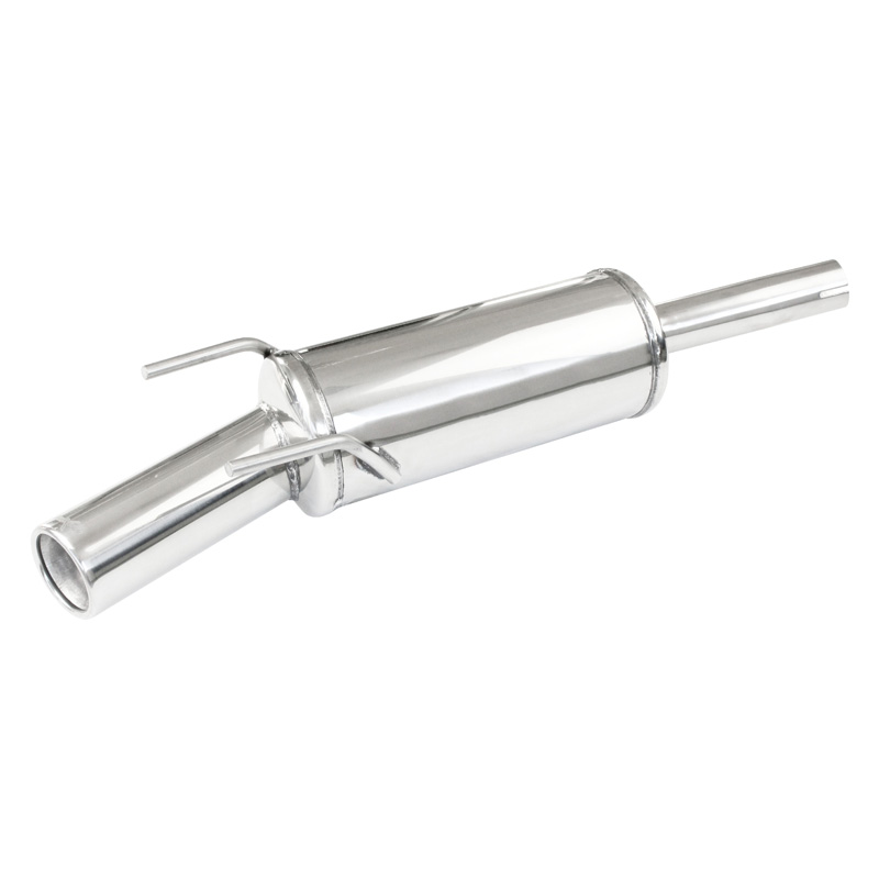 100% RVS Sportuitlaat  Opel Corsa B 1.2 (45pk) 1993- 80mm