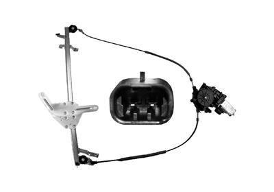 raammechanisme, Cabrio, incl motor, links Fiat Punto, 1993-1999