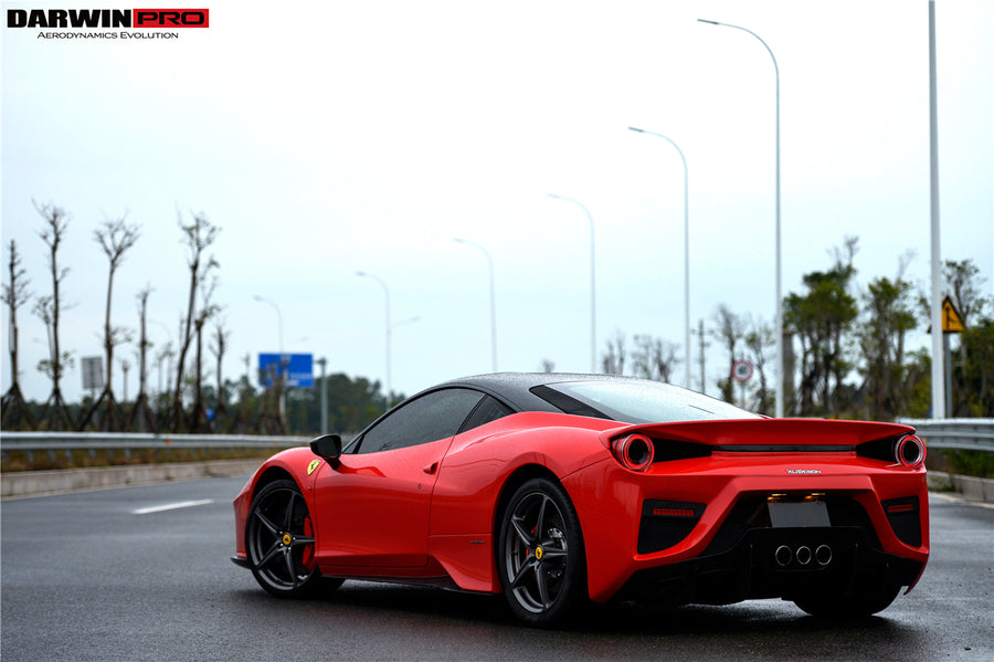 Ferrari 458 Coupe BKSS Style Partial Carbon Fiber Full Body Kit 2010-2015