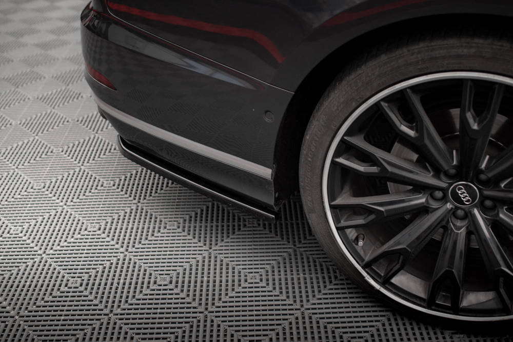 Zijdiffusers V.1 Audi S8 D5 Maxton Glans Zwart