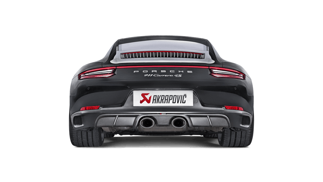 Akrapovic Porsche 911 Carrera (991.2) Cabriolet/S/4/4S/Gts Link Pipes With Racecat