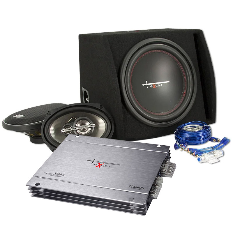EXCALIBUR X2 Compleet Kofferbak Audio Pakket