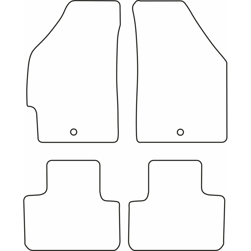 Automatten  Fiat Punto 1999-2003