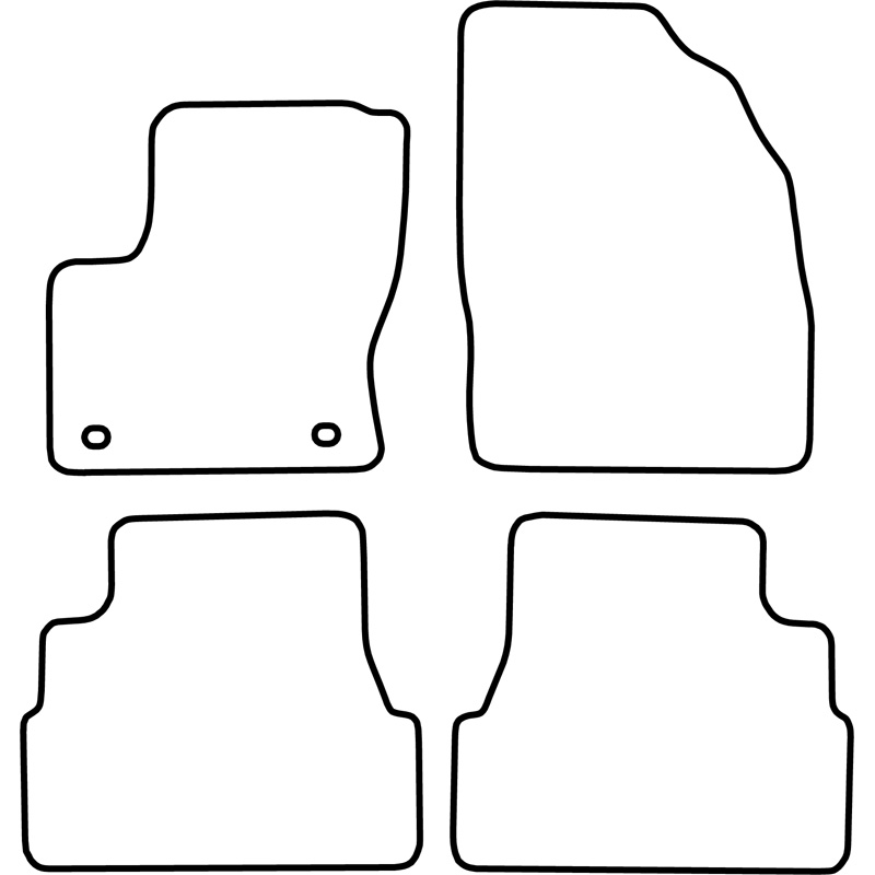 Automatten  Ford Focus C-Max 2003-2007