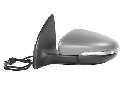 spiegel, elektr verstelb, verwarmd, in primer, links VW Golf 6,