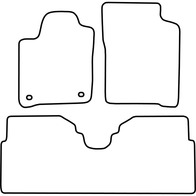 Automatten Velours  Renault Scenic 2000-2003