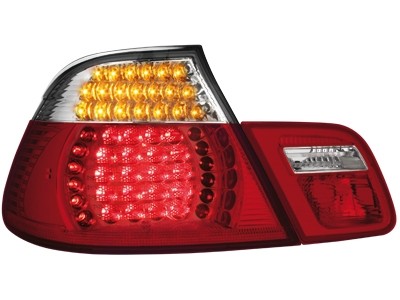 Achterlichten passend voor BMW E46 Cabrio 99-03 LED facelift-look