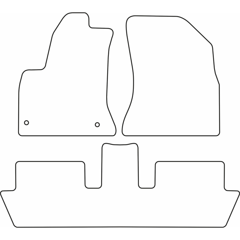 Automatten  Citroen C4 Picasso 2006-2012 (5 personen)