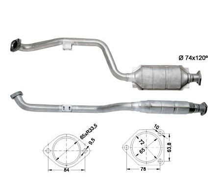 Mercedes CLK 230 Kompressor 2295 cc 142 Kw / 193 cv C208 Magnafl