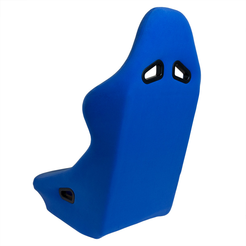 Sportstoel 'Zandvoort' - Blauw - Vaste rugleuning - incl. sledes