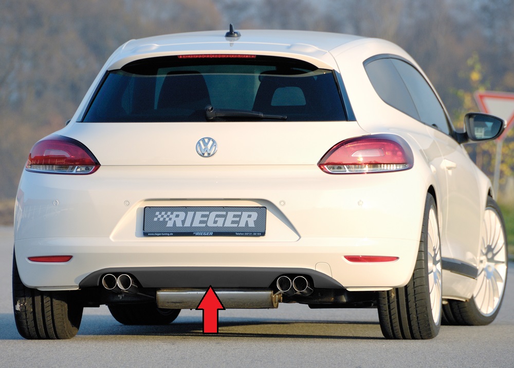 Diffuser Volkswagen Scirocco Rieger