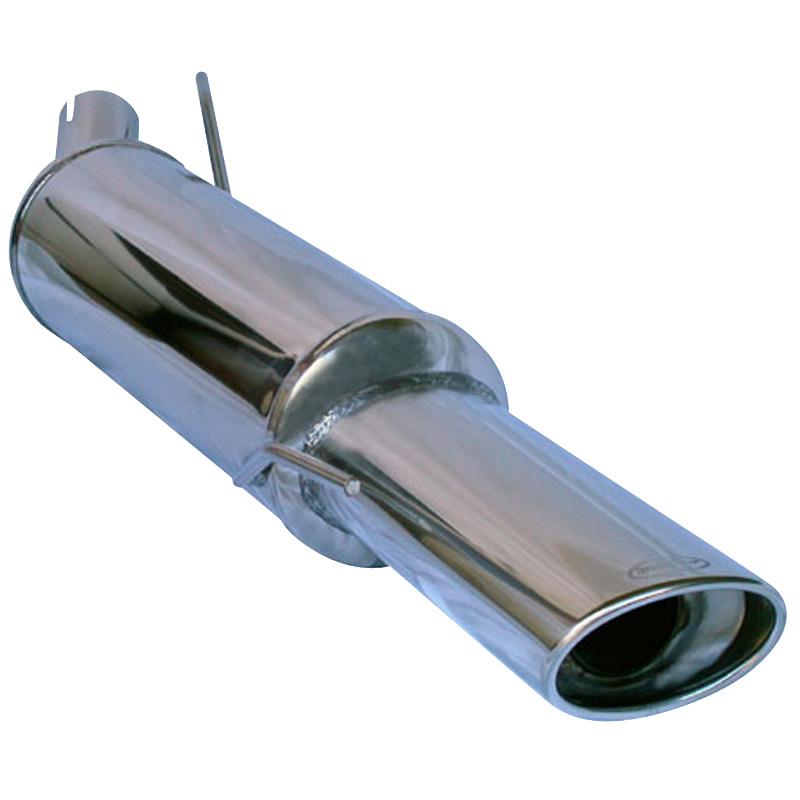100% RVS Sportuitlaat  Volkswagen Golf III 2.0 + GTi 8v (115-116pk) 120x80mm
