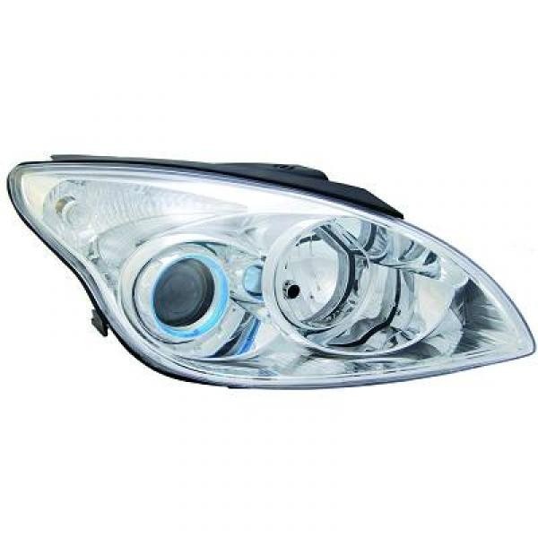 Koplamp links I30. 07-10 H1+H7