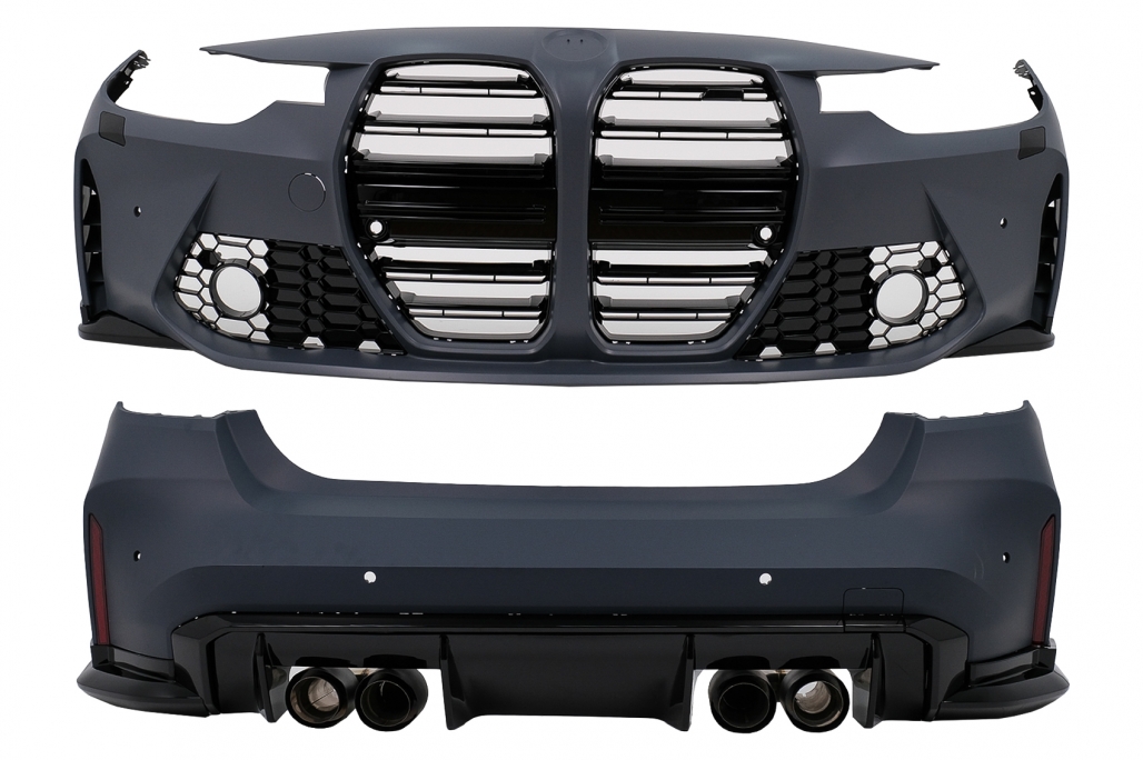 Bodykit Bumperset BMW 3 Serie F30 11-19 G20 M-Look PDC incl. Uitlaat