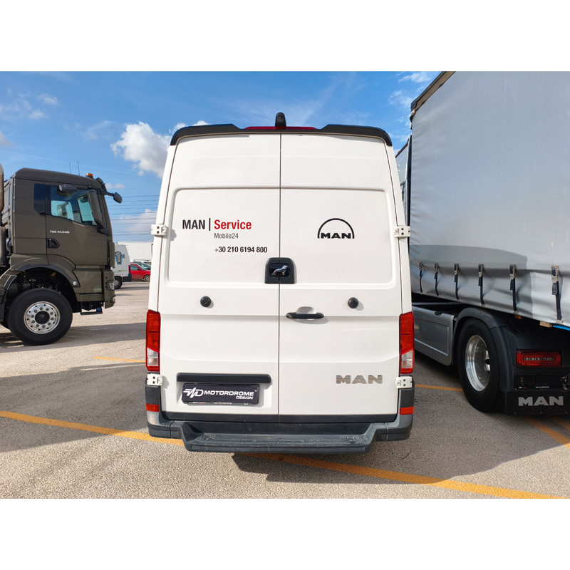 Motordrome Dakspoiler V.1  Volkswagen Crafter II (H2) 2016- & MAN TGE (H2) 2017- (PU)