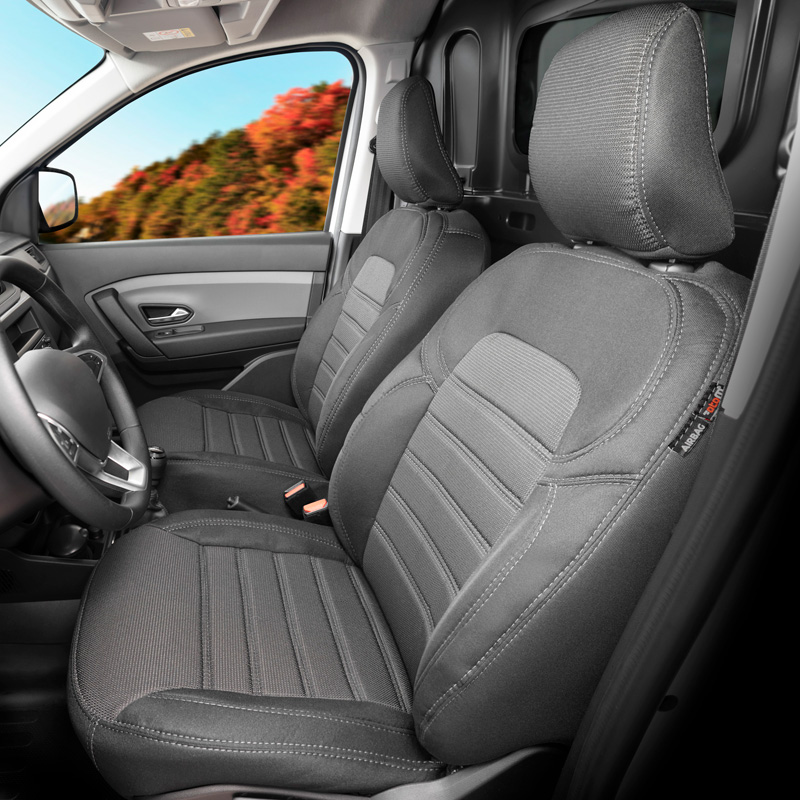 Original Design Stoffen Stoelhoezenset 1+1  Mercedes Vito 2014-