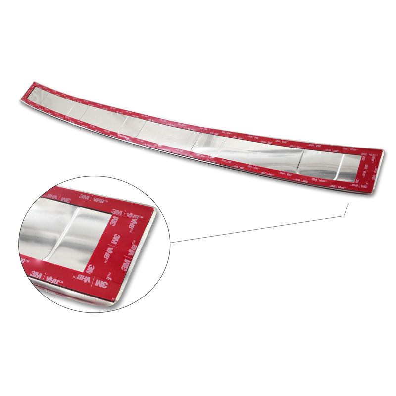 RVS Achterbumperprotector  Fiat Panda III Cross 2020- incl. Hybrid 'Ribs'