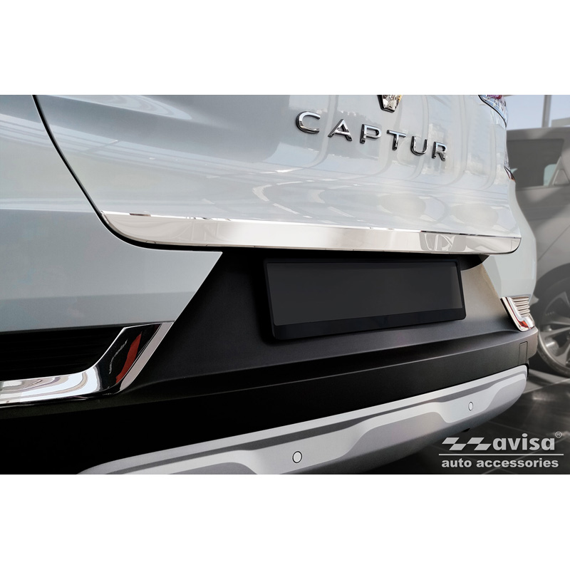Chroom RVS Kofferbak Sierlijst  Renault Captur II 2019- & Mitsubishi ASX II 2023-