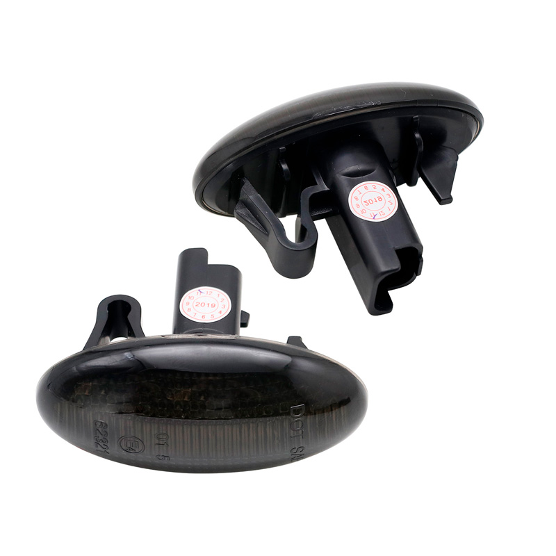 Set LED Zijknipperlichten  Peugeot diverse modellen - Rookgrijs- incl. Dynamic Running Light