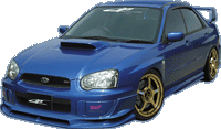 Zijskirts Subaru Impreza WRX 03-05 JP-Style