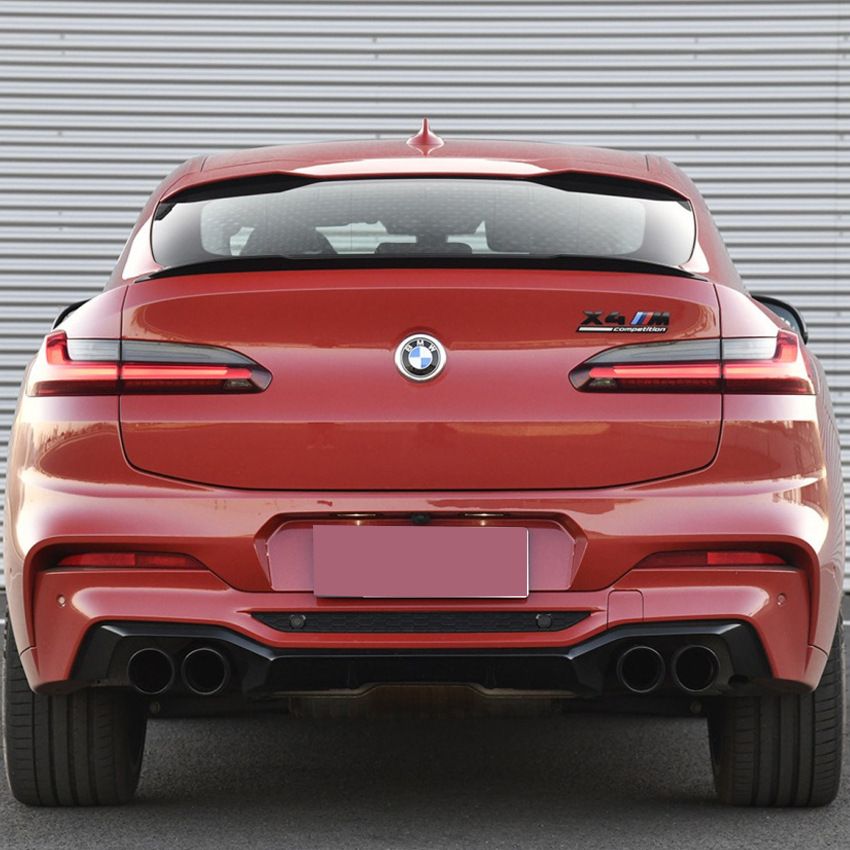 Spoiler BMW X4 G02 Glans Zwart