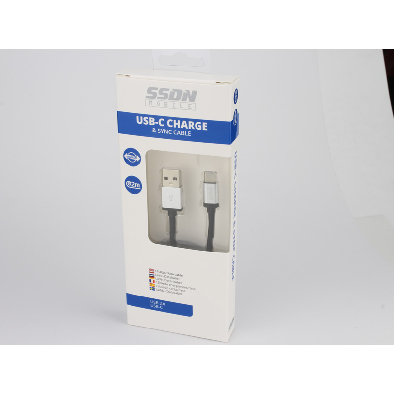 SSDN Mobile USB-C laad-/datakabel - 200cm