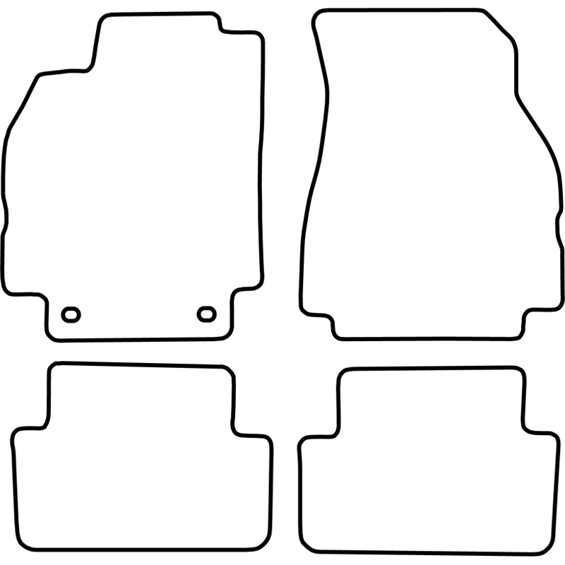 Automatten  Renault Megane 2003-2009 excl. CC