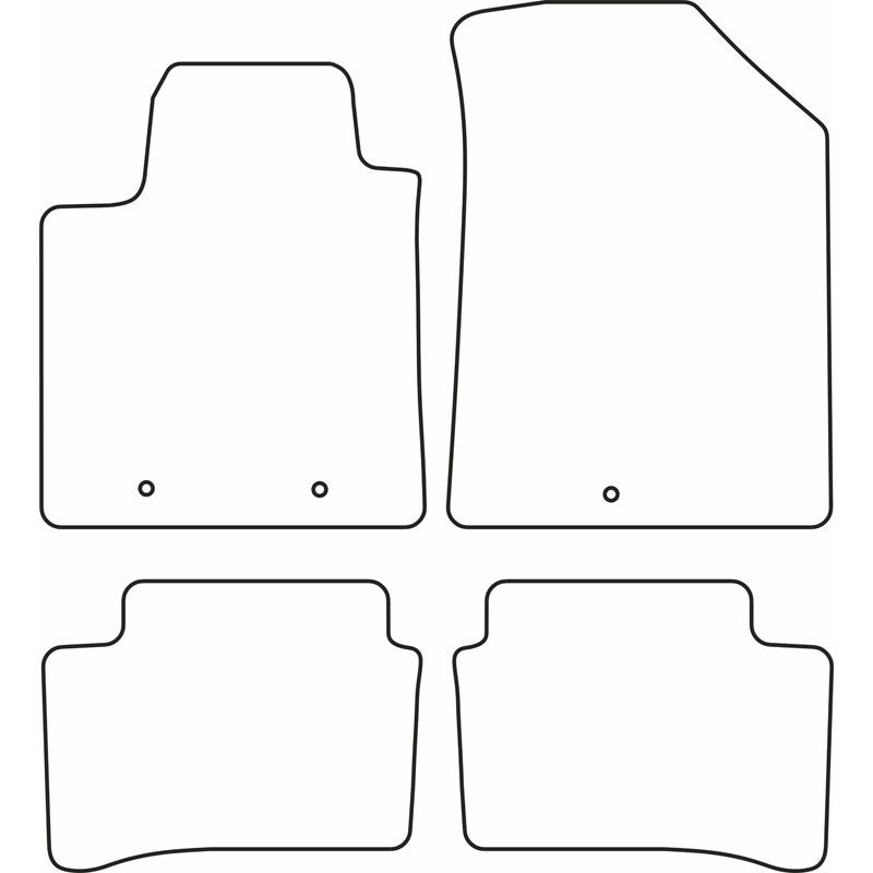Automatten  Hyundai i10 2013-2020