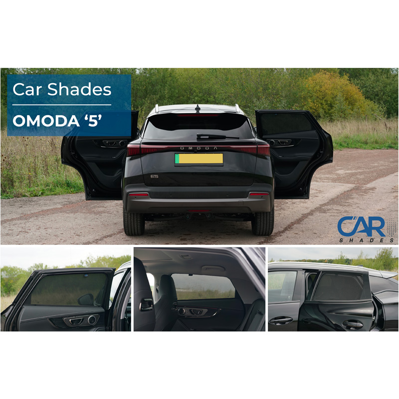 Set Car Shades (achterportieren)  Omoda 5 2022- (2-delig)