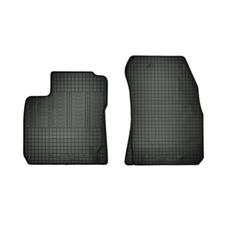 Rubber matten  Ford Transit Courier 2-personen 2014-2019 (2-delig)