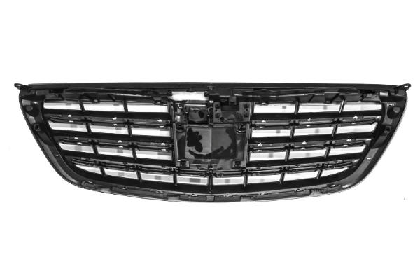 Grill Mercedes W222 S65 Design Mat Zwart