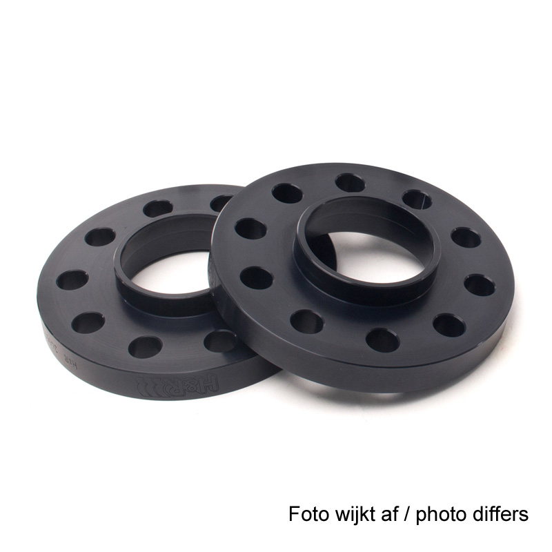 H&R DR-Systeem Spoorverbreders 15mm 5x100 - Naaf 57,1mm - Boutmaat M14x1,5 -  Audi/Seat/Skoda/Volkswagen - Zwart