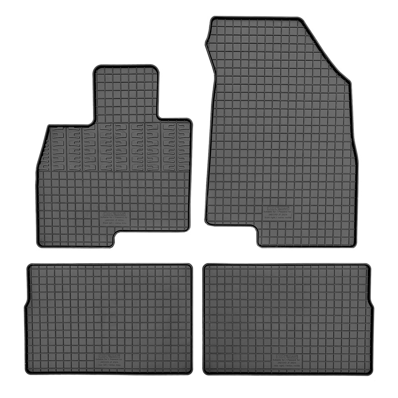 Rubber matten  Jaecoo J7 2024- (4-delig + montagesysteem)