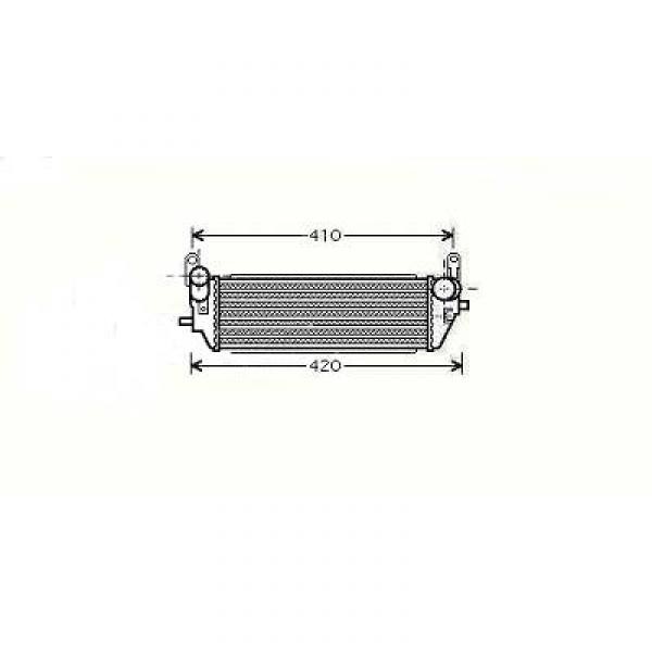 Intercooler CIVIC 01-05 312x120x64 1.7 CTDI