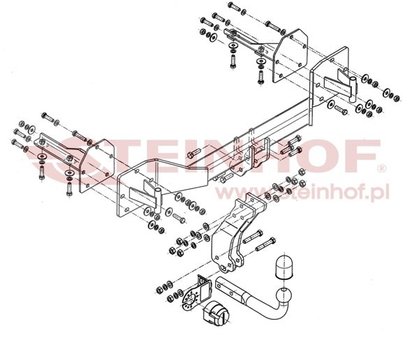 Trekhaak BMW X5 (E53) 2000-2007