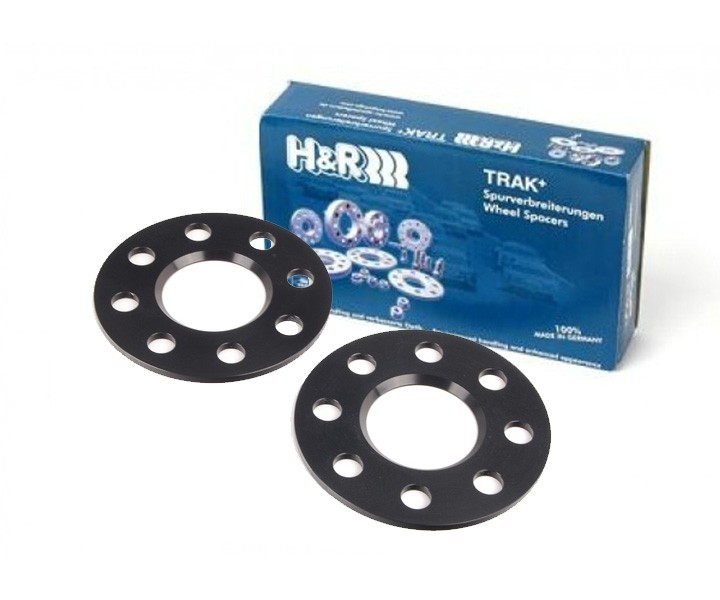 H&R Spoorverbreders 5x100 5x112 57,1 DR10 5mm zwart OUTLET