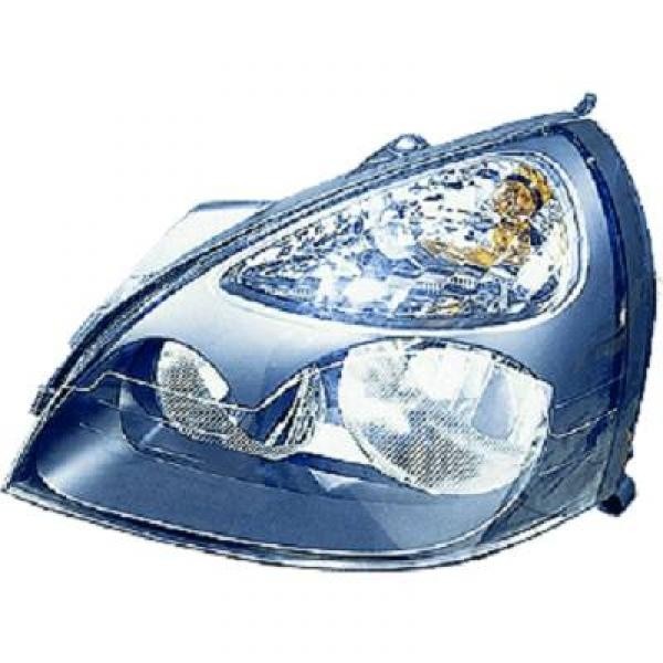 Koplamp links CLIO 01-03 TYC H7+H1