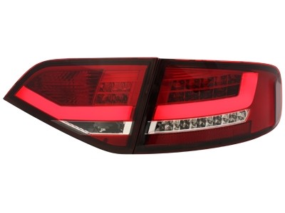 Achterlichten passend voor Audi A4 B8 07-11 Limousine Led Rood