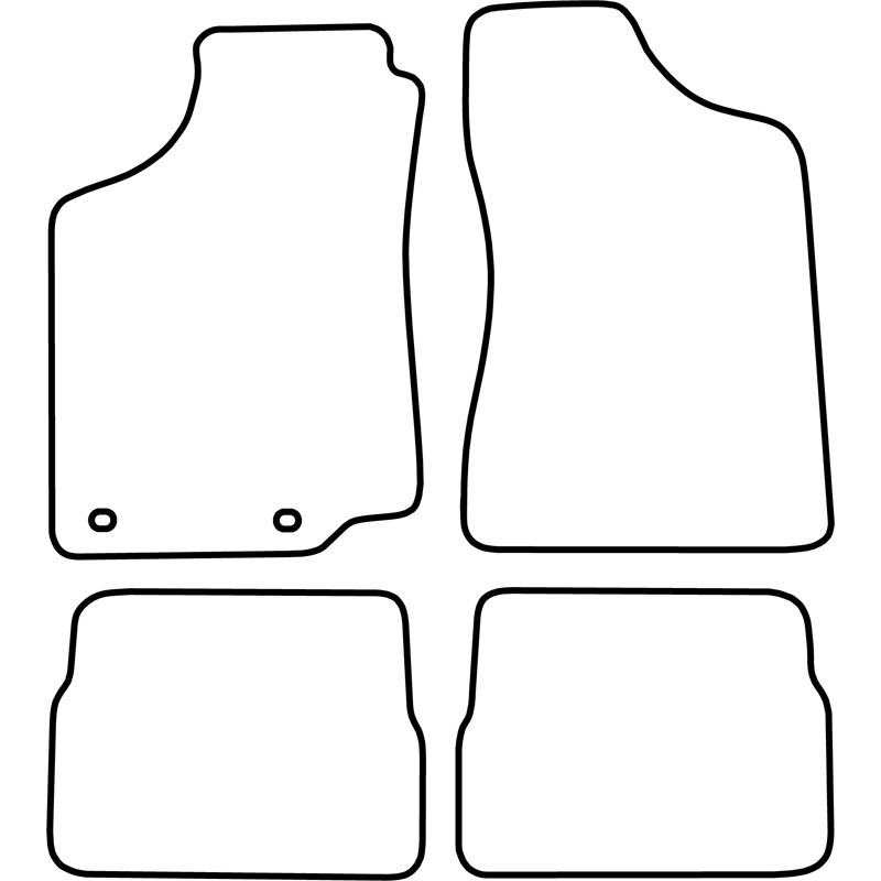 Automatten  Volkswagen Passat 1988-1996