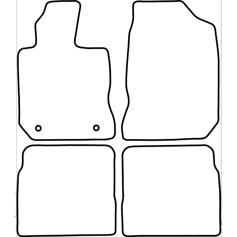 Automatten  Chrysler PT Cruiser 2000-2010