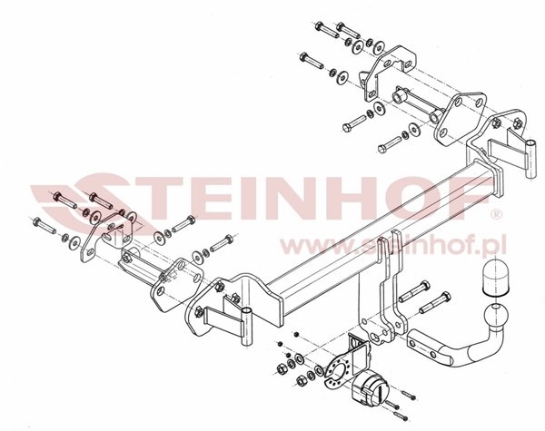 Trekhaak BMW 3 Serie Compact (E46) 06/2001-2005