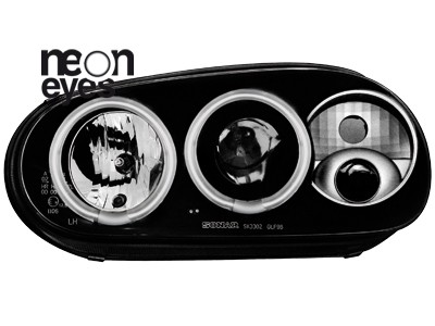 Koplampen VW Golf IV Angel Eyes Ice CCFL