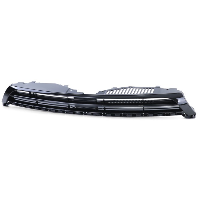 Grill Volkswagen Scirocco 08-14 R Look Glans Zwart