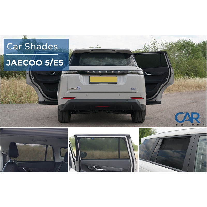 Set Car Shades (achterportieren)  Jaecoo 5 & E5 2025- (2-delig)