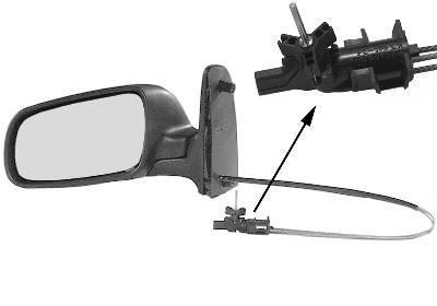 spiegel, links,-10/2003 VW Sharan, 2000-2010
