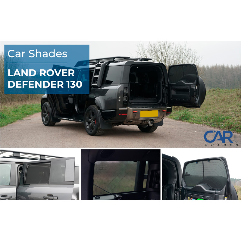 Set Car Shades  Land Rover Defender D130 5-deurs 2020- (8-delig)