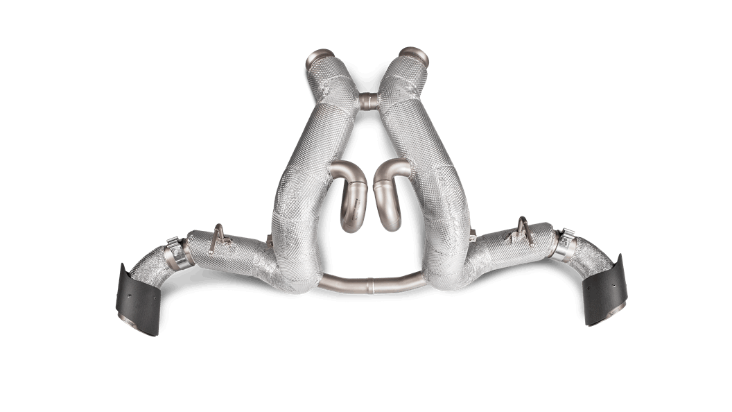 Akrapovic Mclaren 540C / 570S / 570Gt Titanium Slip On Uitlaat Systeem