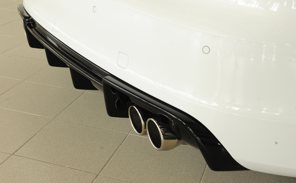 Achterbumper Diffusor Audi A3 8V 12-16 3deurs/Sportback Glossy black Rieger