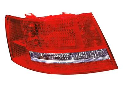 achterlicht, incl fittingdeel, links Audi A6, 2004-2008